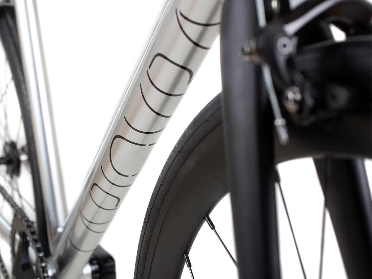 La Piovra ATK Fixie/Singlespeed Bike - Poliert Silber 9 La Piovra ATK Fixie/Singlespeed Bike - Poliert Silber – Bild 9