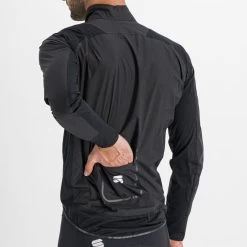 Sportful Hot Pack No Rain Jacket - Black 11 Sportful Hot Pack No Rain Jacket - Black -Fahrradzubehör Geschäft 08 1120025 002