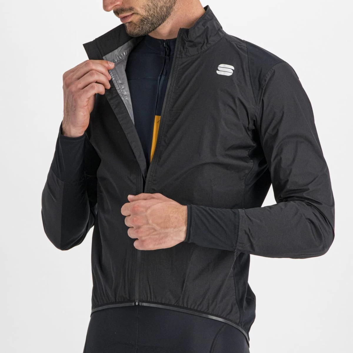 Sportful Hot Pack No Rain Jacket - Black 3 Sportful Hot Pack No Rain Jacket - Black – Bild 3