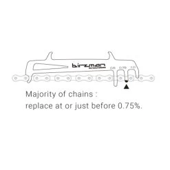 Birzman Kettenverschleißlehre 7 Birzman Kettenverschleißlehre -Fahrradzubehör Geschäft 14XP9ttr3kFz0je