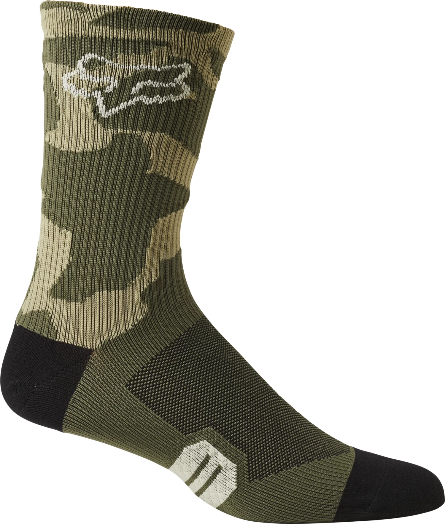 Fox Racing 6'' Ranger Sock Green Camo 1 Fox Racing 6'' Ranger Sock Green Camo