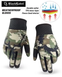 LOOSE RIDERS C/S BlackLabel Weatherproof Handschuhe - Camo -Fahrradzubehör Geschäft 7884b
