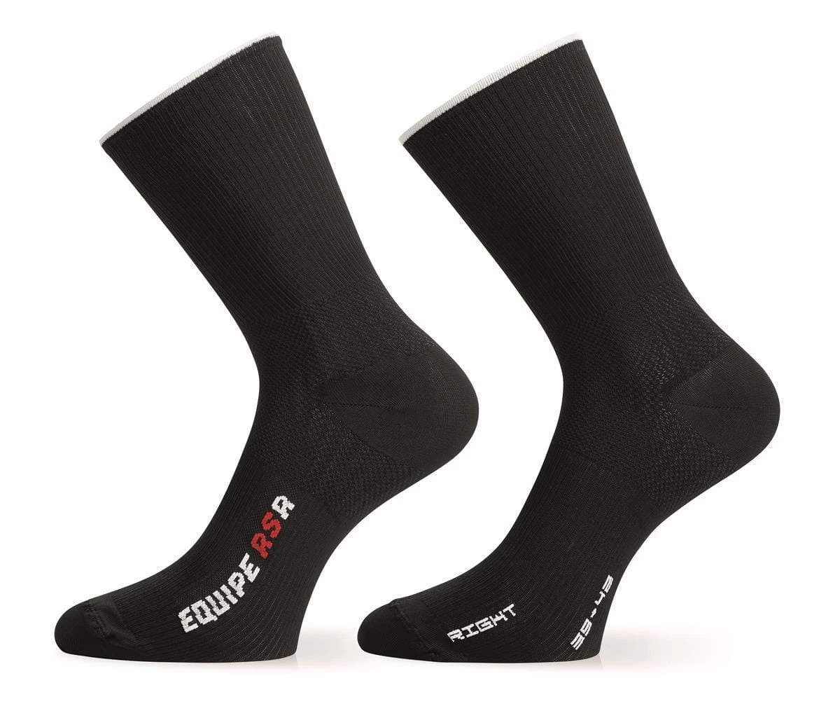 Assos RSR Socks - Black Series 1 Assos RSR Socks - Black Series
