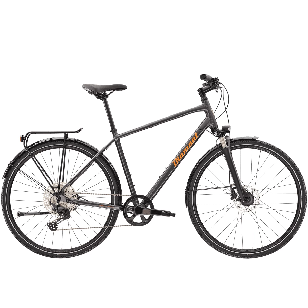 Elan Super Deluxe - 28 Zoll HER Trekkingrad - Grau Metallic