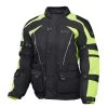 Kinderjacke Twister - Schwarz-gelb Fluo
