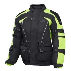 Kinderjacke Twister - Schwarz-gelb Fluo