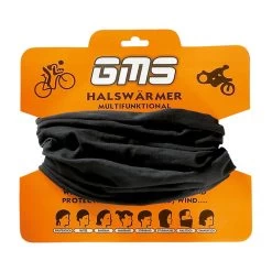 Schlauchtuch Baumwolle - Schwarz