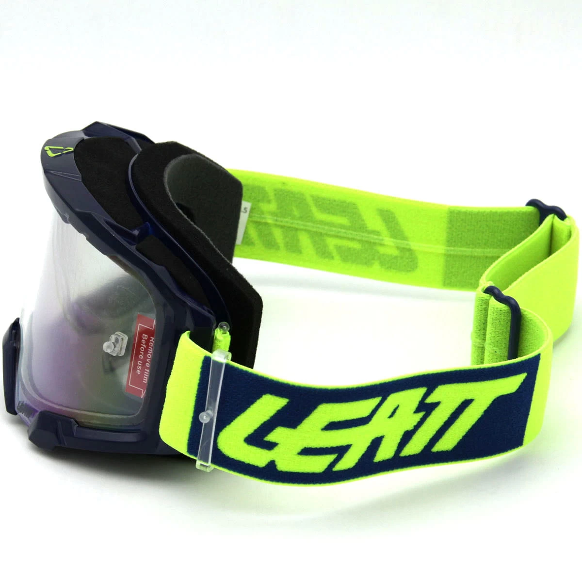 LEATT Velocity 4.5 Iriz Goggle Anti Fog Lens - Lila/Neon Gelb 2 LEATT Velocity 4.5 Iriz Goggle Anti Fog Lens - Lila/Neon Gelb – Bild 2