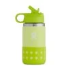 Hydro Flask Kids Trinkflasche Wide Mouth Straw Lid & Boot - Honeydew