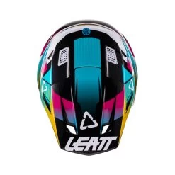 LEATT Helm Inkl. Brille 8.5 V22 Aqua/Royal Türkis-weiss-gelb -Fahrradzubehör Geschäft LEATTHelminkl Brille8 5V22AquaRoyalt rkis weiss gelb 3