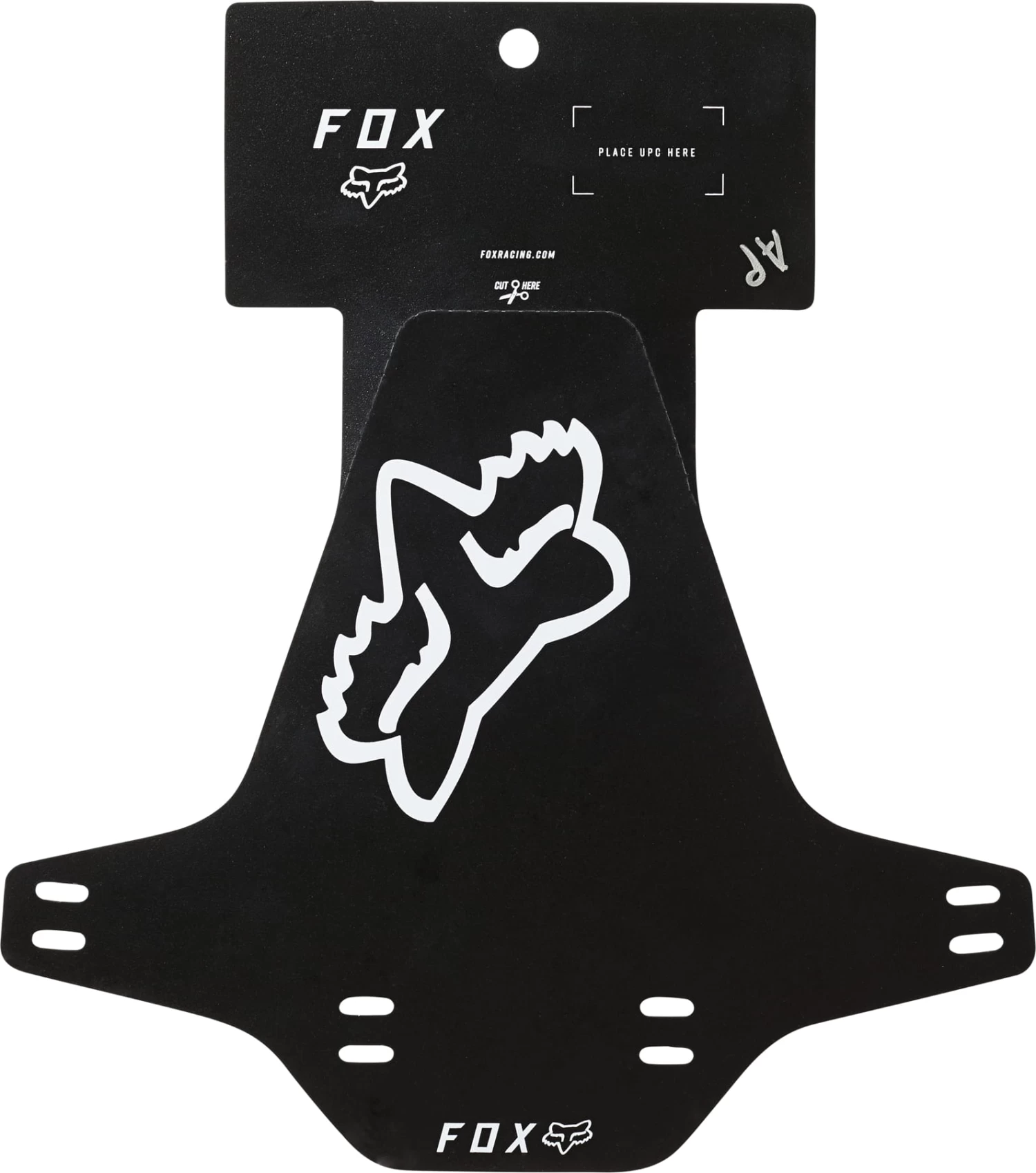 Fox Racing Mud Guard Black/White 1 Fox Racing Mud Guard Black/White