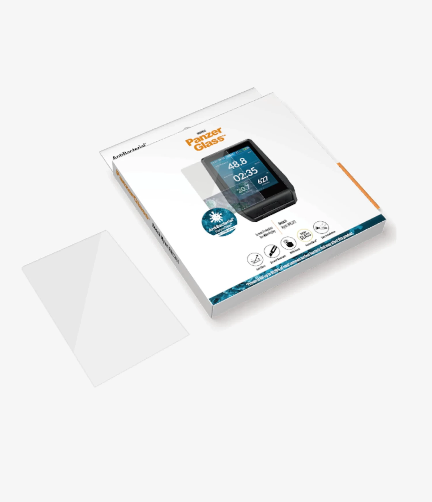 PanzerGlass Bosch Nyon BRC351, AntiGlare Antibakteriell 6 PanzerGlass Bosch Nyon BRC351, AntiGlare Antibakteriell – Bild 6