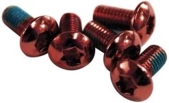 Clarks Disc Rotor Schrauben - Rot