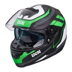 IXS 215 2.0 Motorradhelm Matte Black Green White 9 IXS 215 2.0 Motorradhelm Matte Black Green White -Fahrradzubehör Geschäft iXS2152 0Motorradhelmmatteblackgreenwhite 5