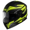 Integralhelm IXS1100 2.3 - Schwarz Matt-gelb Fluo