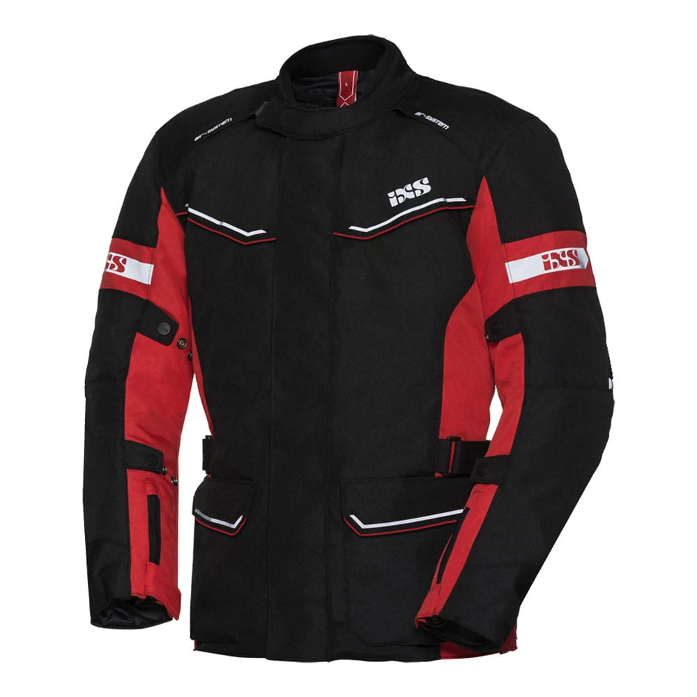 IXS Tour Damen Jacke Evans ST Black Red 1 IXS Tour Damen Jacke Evans ST Black Red