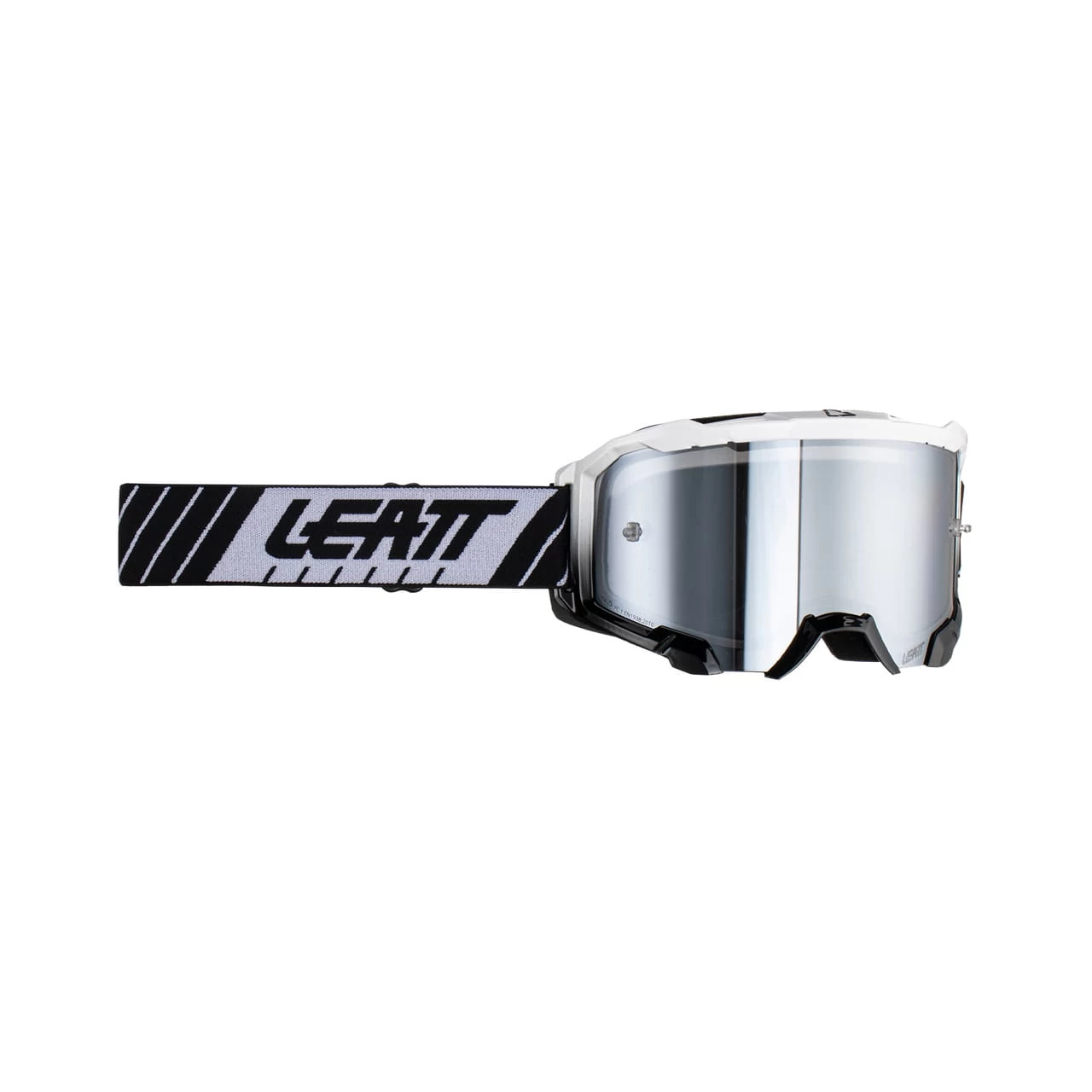 LEATT Velocity 4.5 Iriz Goggle White Silver - Iriz 1 LEATT Velocity 4.5 Iriz Goggle White Silver - Iriz