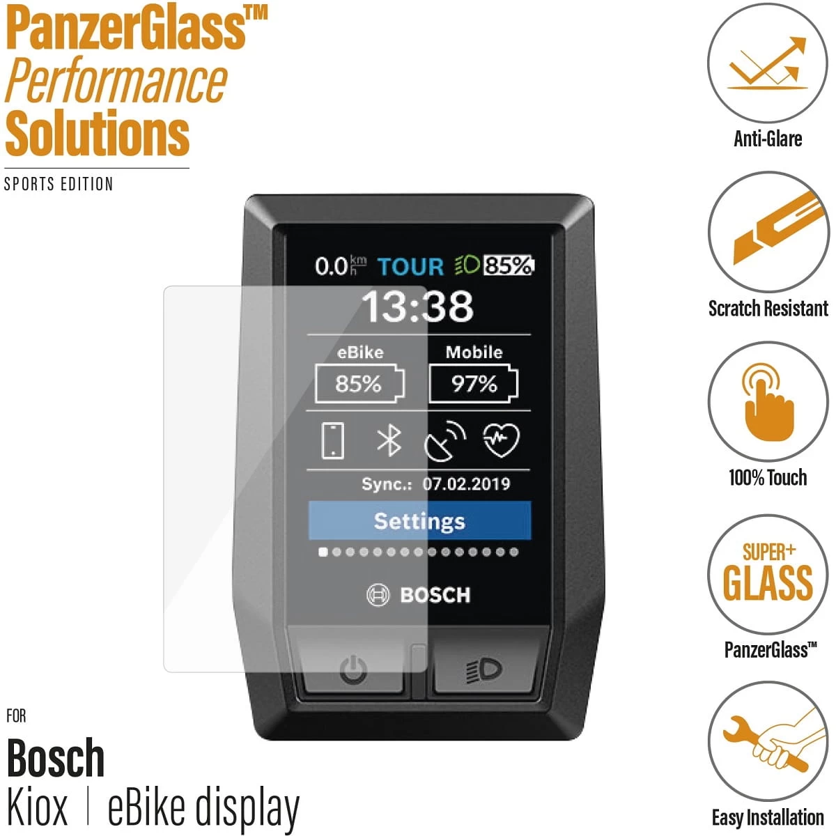 PanzerGlass Bosch Kiox BUI330 Anti-Glare 2 PanzerGlass Bosch Kiox BUI330 Anti-Glare – Bild 2